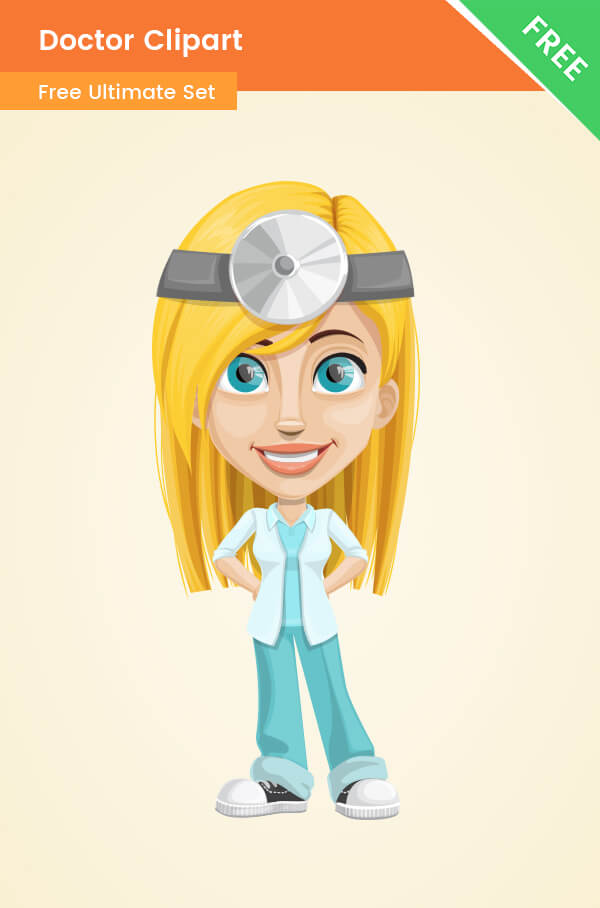 Doctor Clipart PNG - Vector Characters
