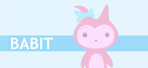 Cute Rabbit Cartoon Character – Babit