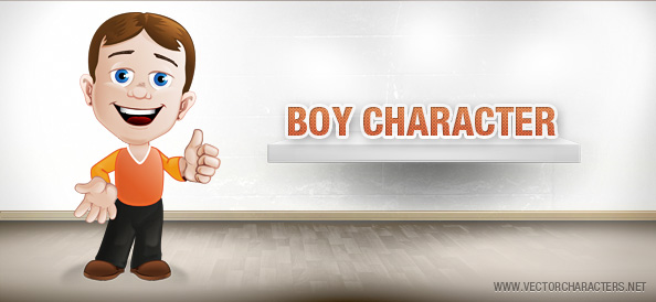 Boy Cartoon Character