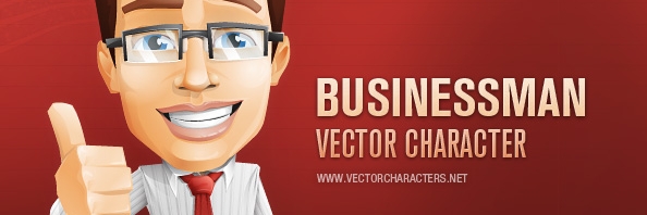 Businessman Vector Character