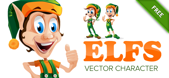 Elf Vector Character Set
