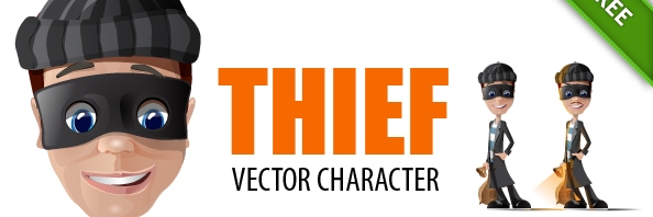 Thief Vector Characters