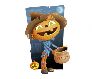 Free Halloween Vector Illustration - Vector Characters