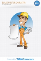 Builder Vector Character - Vector Characters