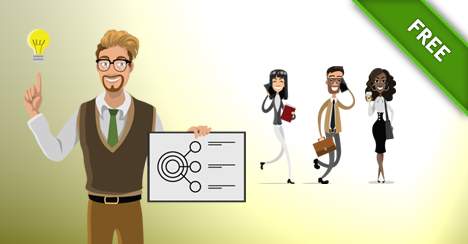 Vector Business Characters Vector Characters