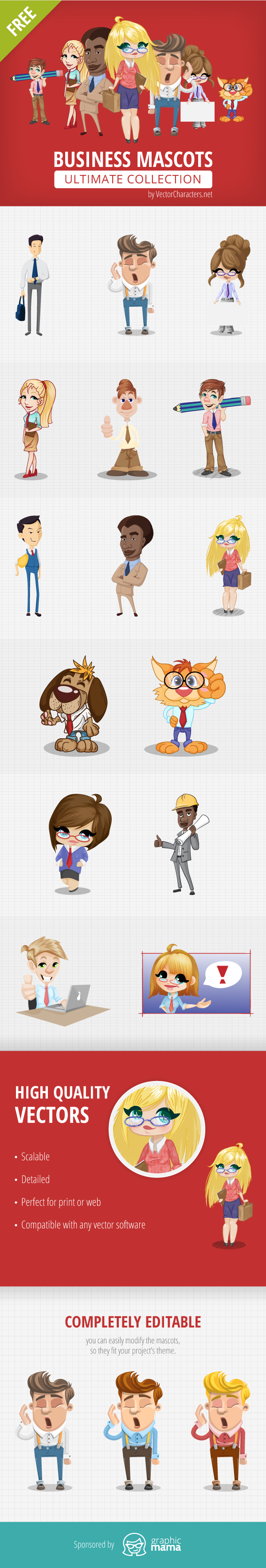 Business Mascots Ultimate Collection