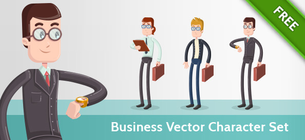 Business Vector Character Set