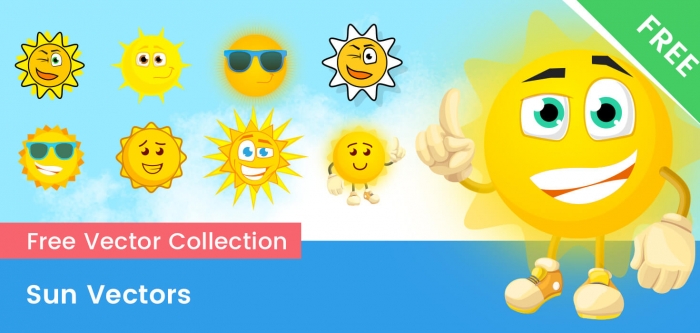 Free Vector Sun Characters – Ultimate Collection