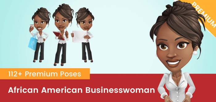 African American Businesswoman Clipart