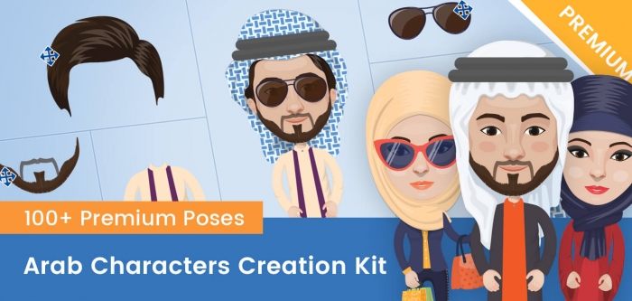 Arab Characters Creation Kit