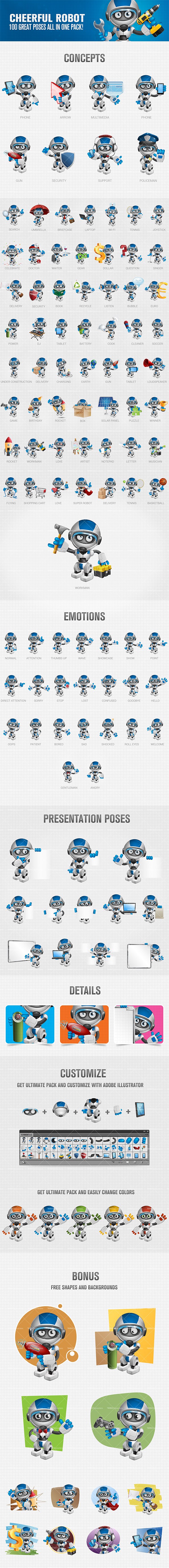 Artificial intelligence Vector Character