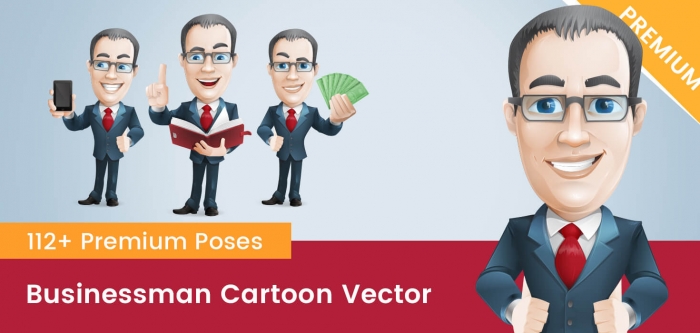 Businessman Cartoon Vector