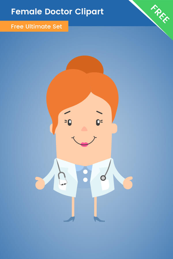 Female Doctor Clipart PNG