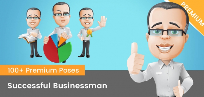 Successful Businessman Clipart