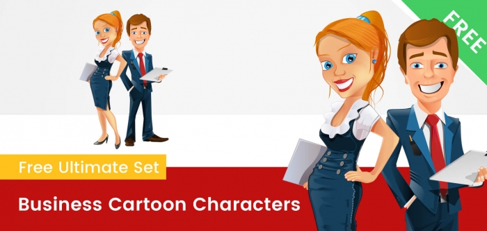 Business Cartoon Characters PNG