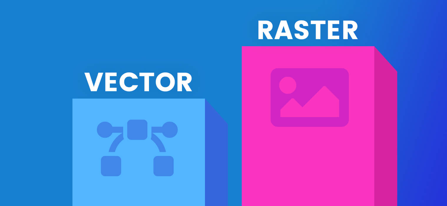 Vector vs Raster: Everything about Raster Files | VectorCharacters Blog