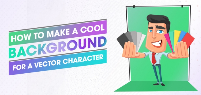 How to Make a Cool Background for a Vector Character
