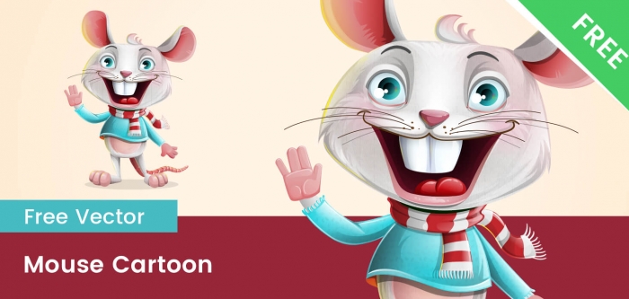 Free Mouse Vector Character