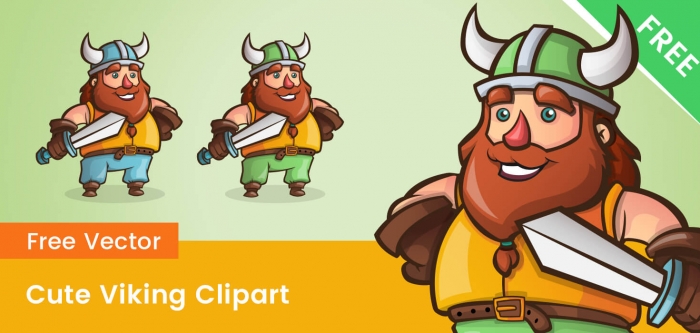 Free Cute Viking Clipart