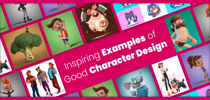 Inspiring Examples of Good Character Design